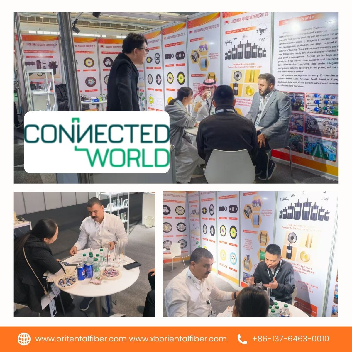 CONNECTED WORLD 2025﻿ Exhibition in Riyadh Saudi Arabia