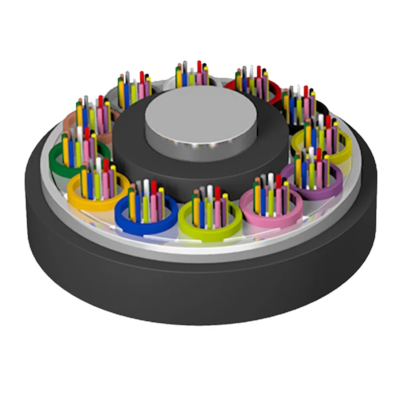 Stranded Loose Tube Non-armored Fiber Optic Cable Cable